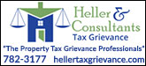 Heller & Consultants Tax Grievance Sponsorship Banner